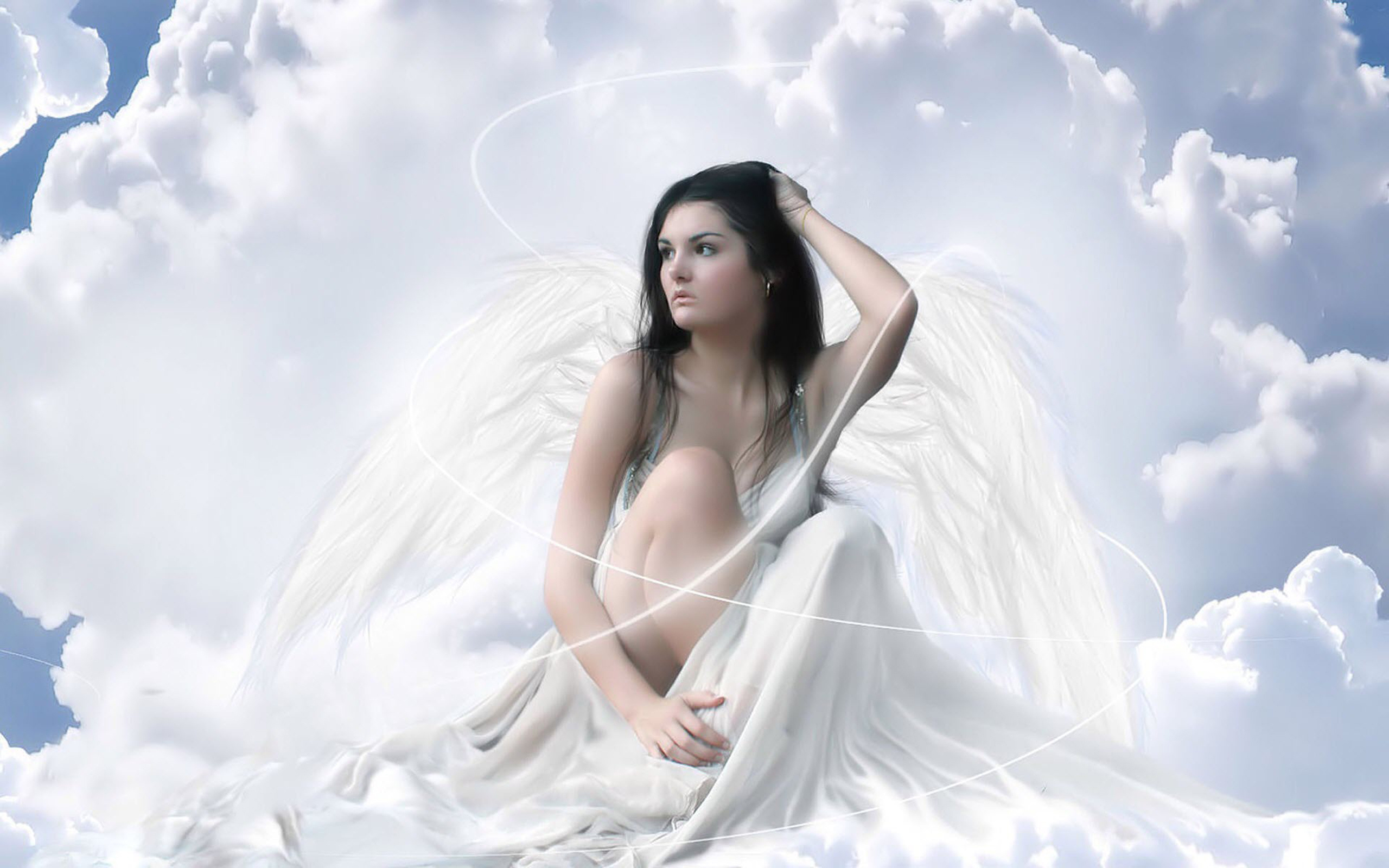 Девочка рай. Энджел Уайт ангел. Девушка - ангел. Девушка в облаках. Красивый ангел.