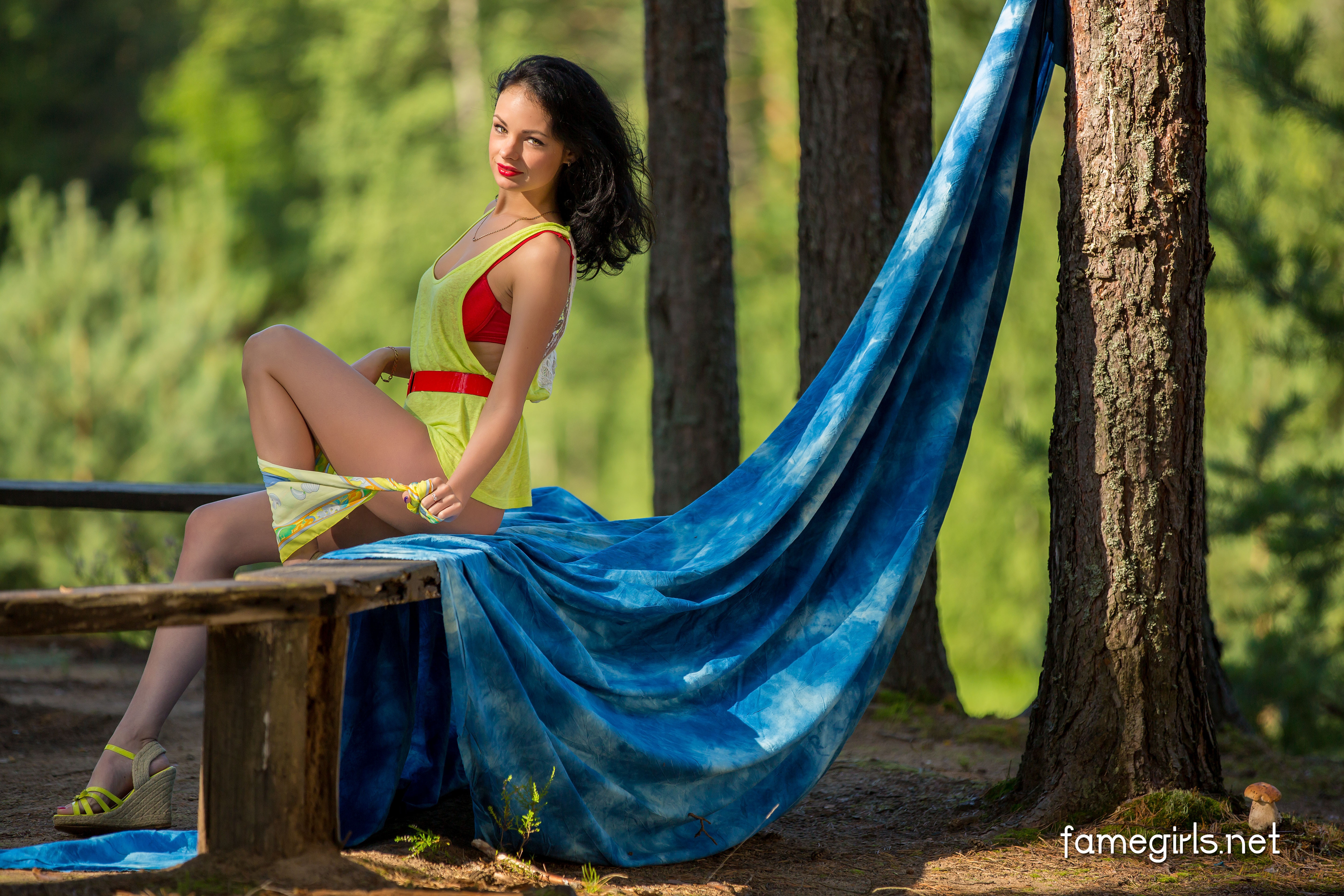 katie, brunette, sexy girl, adult model, :), beautiful, hi-q