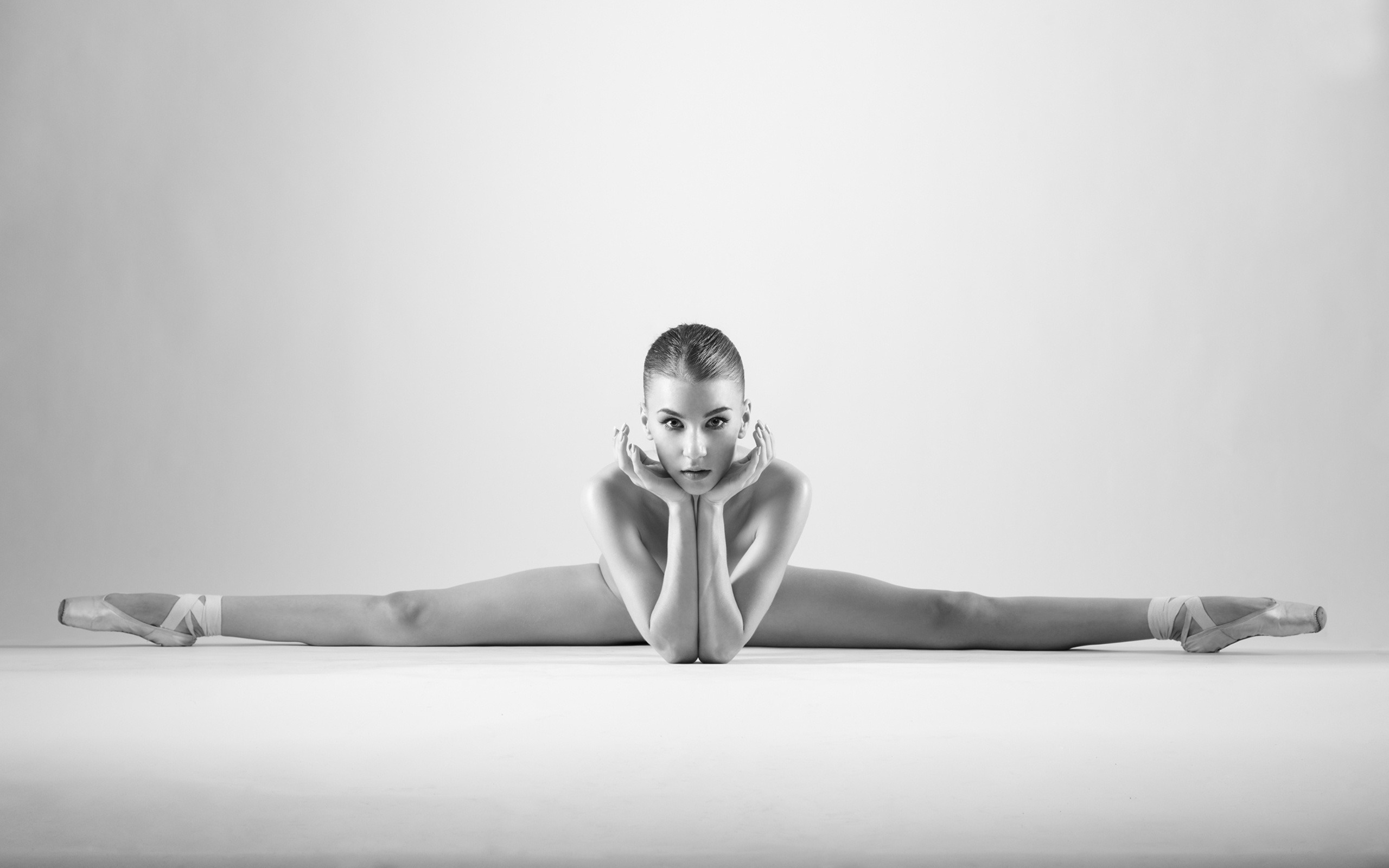 Wallpaper Sexy Gym Splits Flexible Ballet Gymnast