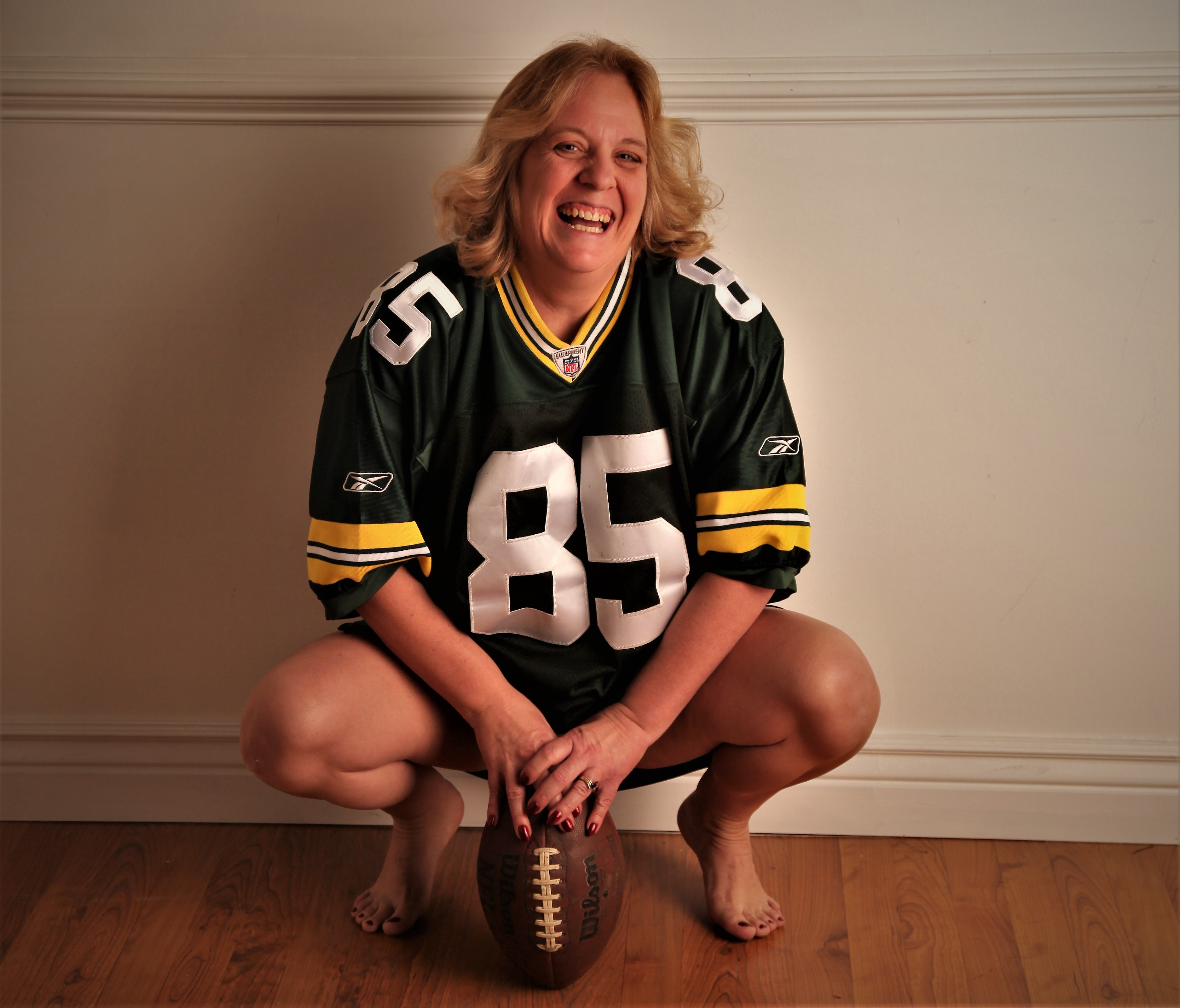 packer, packers fan, bbw, full nude