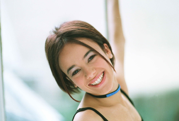 alizee, smile, singer, brunette