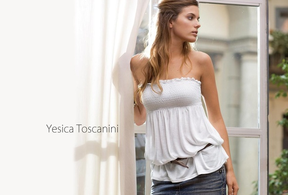 yesica toscanini, model, girl, dress
