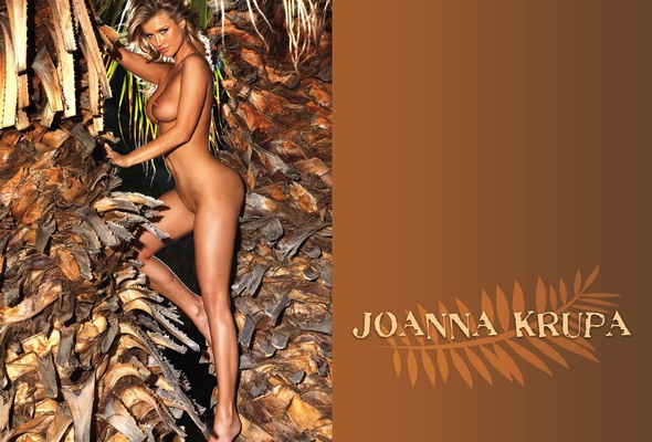 blond, nude, joanna krupa