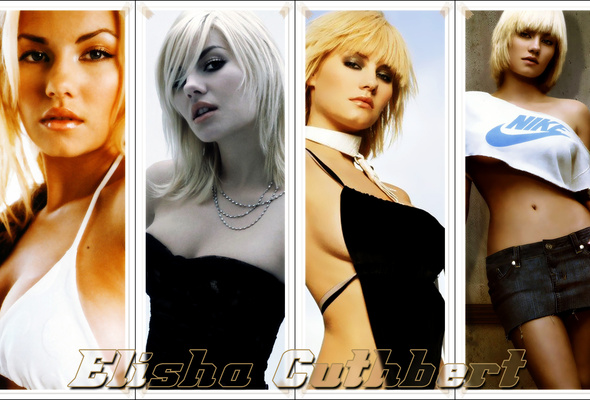 elisha cuthbert, actress, blonde, natural beauty, great body