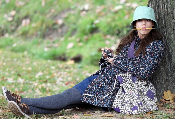 jessica alba, actress, brunette, hat
