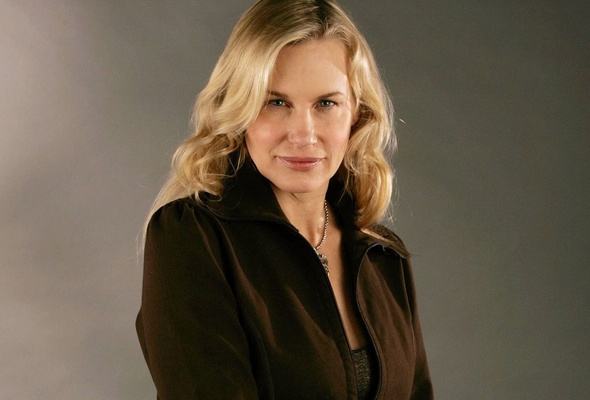 daryl hannah, actress, blonde, smile