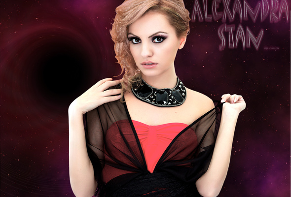 alexandra stan, singer, blonde