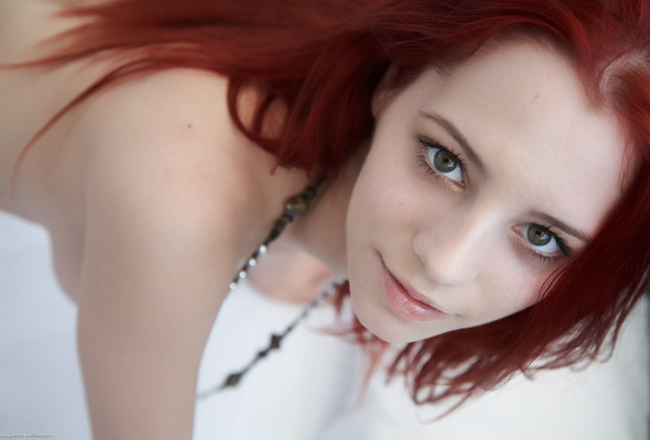 lupin, gabrielle, arielle, redhead, natural, piper fawn, close up, ariel, cute