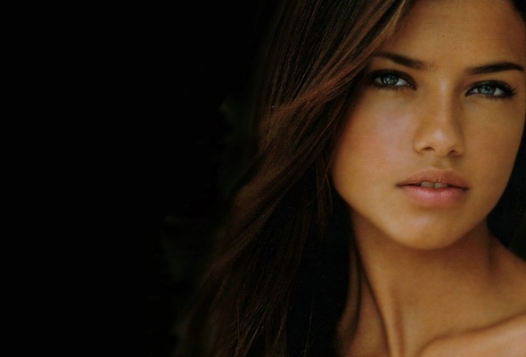 adriana lima, celebrity, brunette, model