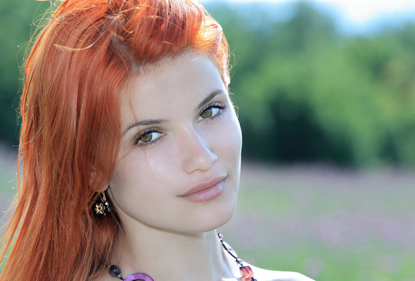 violla a, beautiful, sexy, cute, red hair, model, metart