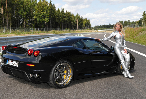 track, ferrari, model, silver suit, babe, catsuit, high boots, shiny, fetish, vanessa, fetish queen vanessa, fetish babe, widescreen cut