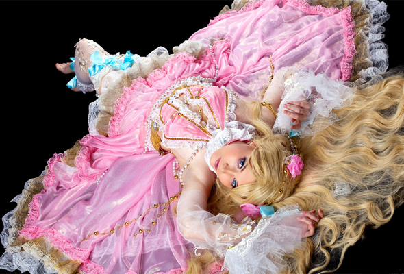 cosplay, costume, doll, smile, dress