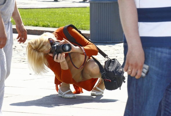 blonde, photographer, oops, pussy, sexy, funny, upskirt