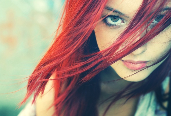 redhead, hair, model, face, beauty, look