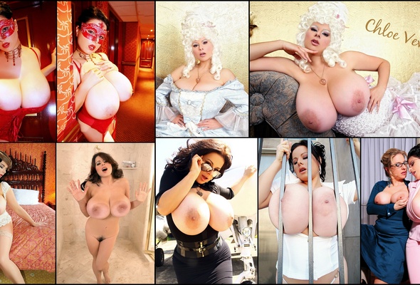 Vintage Big Boob Nude Models