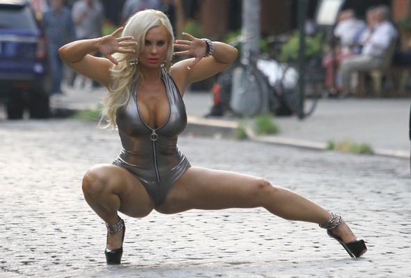nicole coco austin, blonde, serbian, american, model, starlet, personality, hot, busty, milf, sexy babe, long hair, posing, kneeling, outdoor, silver, latex, lingerie, shiny, body, legs, high heels, tight clothes, rubber, fetish, fetish babe, real celebs wall