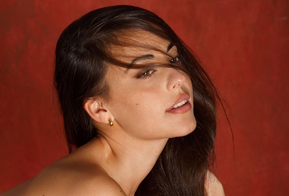 lorena garcia, brunette, sexy girl, adult model, spanish, lovely face