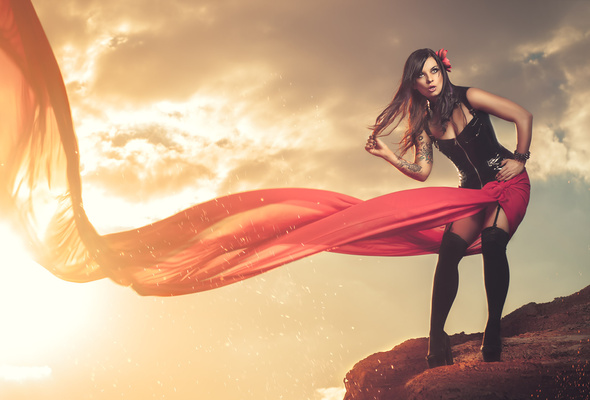 rozi cheeks, lingerie, lingerie series, stockings