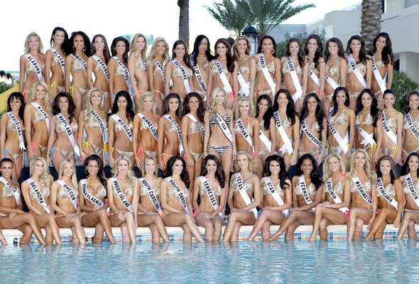 52 babes, miss america, 2010, posing, outdoor, pool, water, sexy, bikini, blondes, caucasian, brunettes, ebony, asian, sexy, dressed, decollete, legs, feet, erotic, widescreen cut, fiftytwo, babes