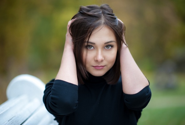 violetta, brunette, russian girl, ordinary girl, portrait, cute, lovely face