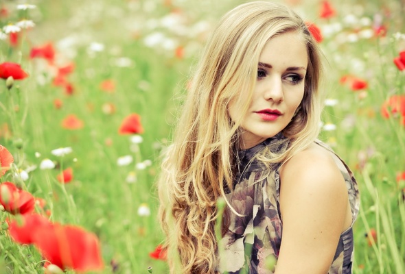 adorable, amazing, blonde, beauty, girl, hot, natural, perfect, 100% natural, all natural, lips, flowers