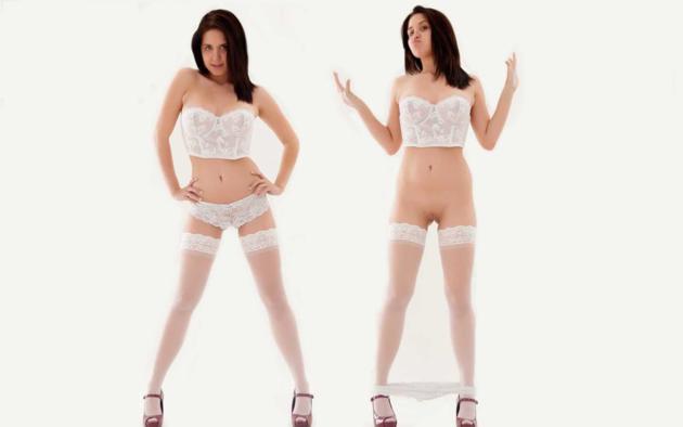 chrissy marie, lingerie, pussy, stockings