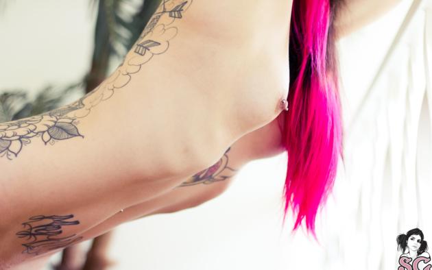 cute, delicious, luna, model, nipples, perfect breats, petite, piercing, pink hair, sexy, skinny, tattoo