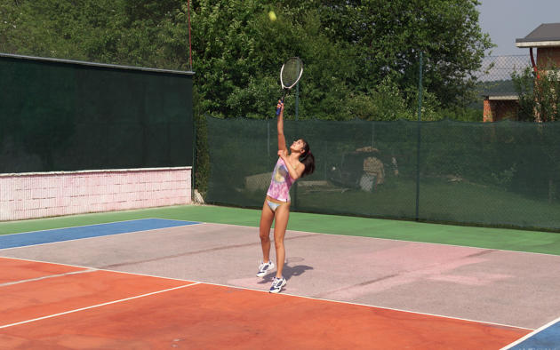 adela, adela u, brunette, fiona, francesca, jana r, leslie, luci, lucie, lucy lea, lucy lee, lucy-lee, nina, noah b, racket, tennis, tennis racket