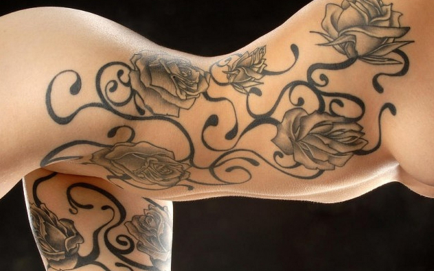 bad quality, tattoo, nude, boobs, tits, shaved pussy