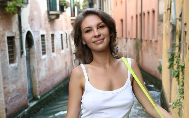 galina, cecelia, brunette, domai, cute, galina a, venice, see through