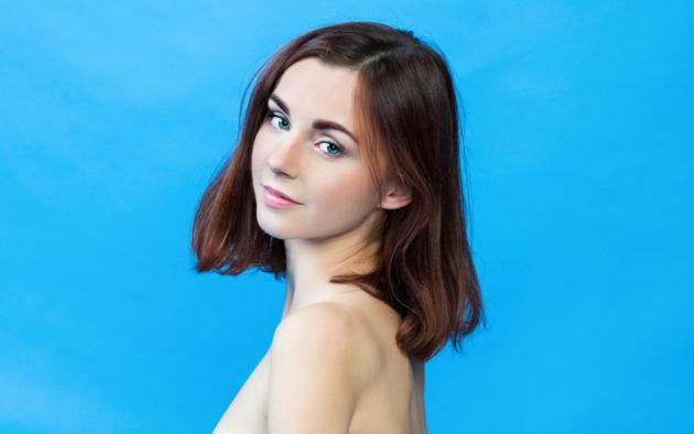 aurmi, sexy girl, brunette, portrait