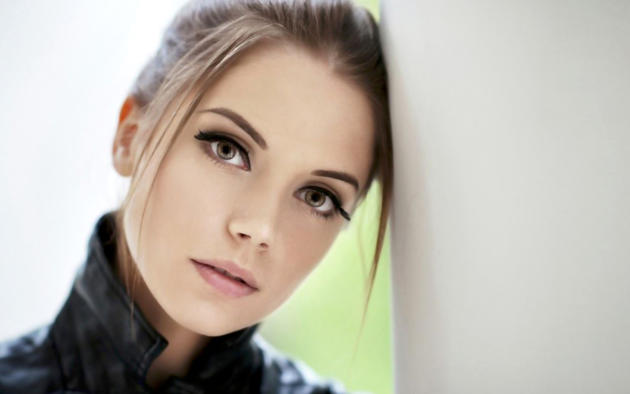 ksenia kokoreva, model, brunette, russian, sensual lips, beautiful, face, 4k, uhd