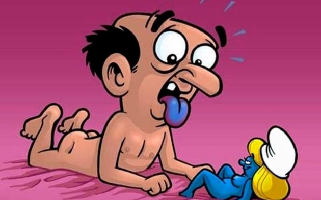Smurfs Cartoon Sex Porn - Wallpaper smurfs, gargamel, smurfette, anime, hentai, sex ...