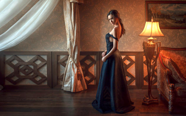 model, pretty, babe, russian, dress, georgy chernyadyev studio