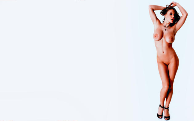 viola bailey, nude, boobs, smile, big tits, legs, shaved pussy