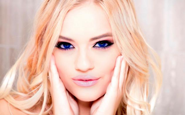 alex grey, model, pretty, babe, blonde, blue eyes, sensual lips, face, portrait