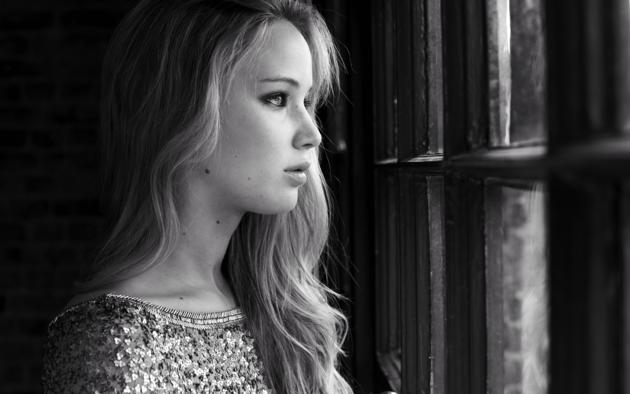 jennifer lawrence, perfect, staring out the window, beautiful, face