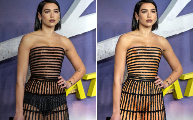 dua lipa, brunette, compilation, dressed, seethru, small tits, shaved, pussy, short hair, fake