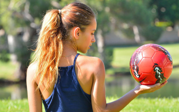 redhead, sport, basketball, outdoor, young girl, ball
