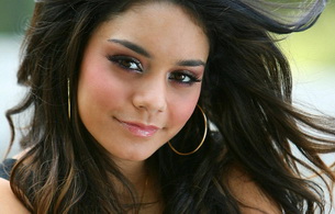 vanessa hudgens, singer, actress, smile, brunette, long hair, sexy