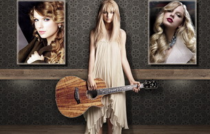 taylor swift, singer, blonde, guitar