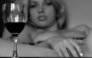 erotic, sexy, nude, black and white, wine, monochromatic, wine glass, masturbating