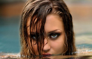 water, brunette, robyn chance