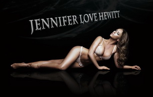 jennifer love hewitt, actress, lingerie, brunette