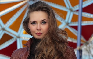sexy, girl, sweet, cute, beautiful, long hair, earrings, eyes, look, ordinary girl, oksana malahova