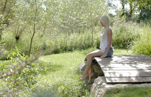 anneli, blonde, outdoor, legs, skirt, pinky june, anneli, annely gerritsen, hi-q