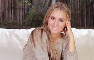 nessy wild, sexy girl, long hair, smile, view, look