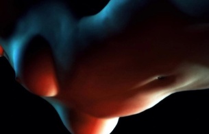 oiled, body, nude, tits