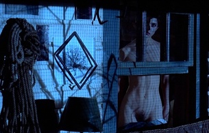 nastassja kinski, actress, brunette, smile, lingerie, cat people, haired pussy