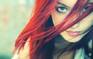redhead, hair, model, face, beauty, look